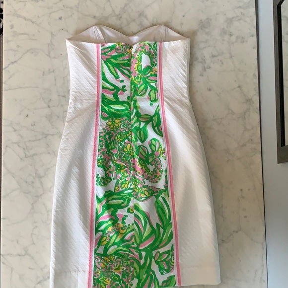 Lily Pulitzer Angela Strapless Dress - Picture 2 of 8